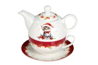 T. CR5-S2 CZAJNIK Z FILIŻANKĄ TEA FOR ONE ŚWIĘTA