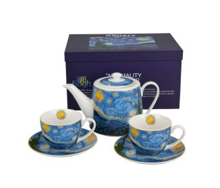 ZESTAW DZBANEK I 2 FILIŻANKI STARRY NIGHT K.2693