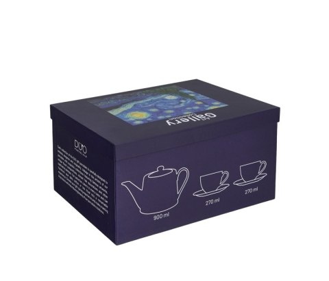 ZESTAW DZBANEK I 2 FILIŻANKI STARRY NIGHT K.2693