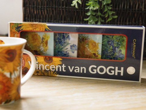 CARM. 195-0151 KPL 4 PODKŁADEK SZKLAN. VAN GOGH