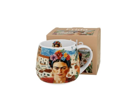 DUO KUBEK BARYŁKA MEXICAN ART RED K.0454