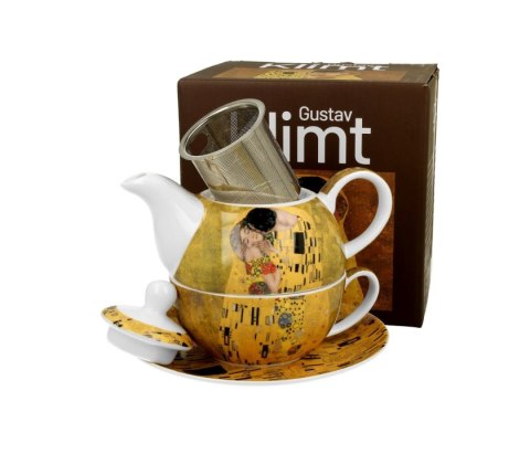 DUO TEA FOR ONE Z ZAPARZ. KLIMT KISS CLASSIC 6907