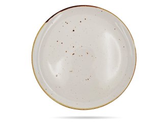 KERA TALERZ DESEROWY 17 CM STILL RUSTIC KREM