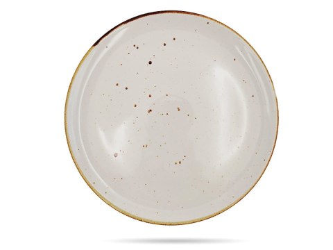 KERA TALERZ DESEROWY 17 CM STILL RUSTIC KREM