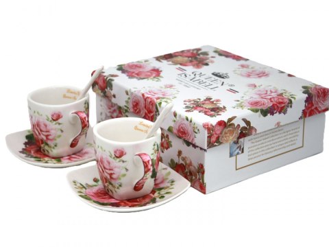 PIP W23P06-04266 KPL 2 FILIŻANEK ESPRESSO RÓŻE
