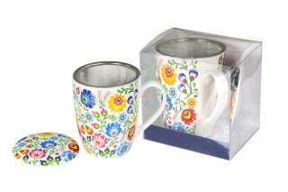 T. CR3-F3 KUBEK 350ML Z ZAPARZACZEM FOLK