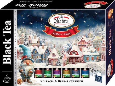 MALWA BOMBONIERKA BLACK TEA 6X5 ŚWIĘTA SKRZAT