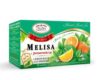 MALWA HERB. MELISA Z POMARAŃCZĄ 20TB