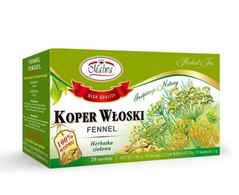 MALWA HERBATA KOPER WŁOSKI 20 TB