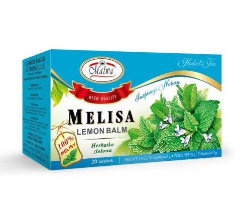MALWA HERBATA MELISA 20TB X 2G.