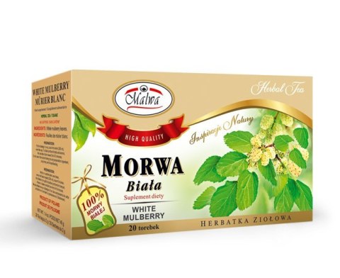 MALWA HERBATA MORWA BIAŁA 20TB X 2G