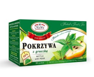MALWA HERBATA POKRZYWA Z GRUSZKĄ 20TB