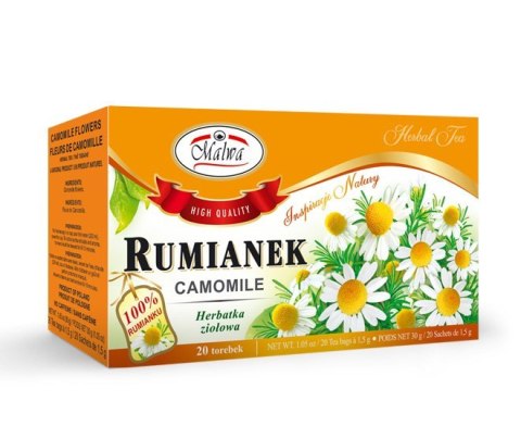 MALWA HERBATA RUMIANEK 20 TB.
