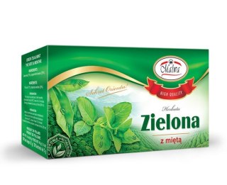 MALWA HERBATA ZIELONA Z MIĘTĄ 20TB