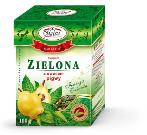 MALWA HERBATA ZIELONA Z OWOCEM PIGWY 100G
