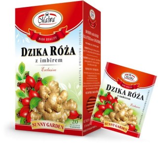 MALWA SUNNY GARDEN DZIKA RÓŻA Z IMBIREM 20TB