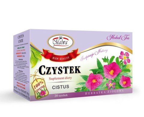 MALWA HERBATA CZYSTEK 20TB.