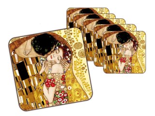 CARM. 6 PODKŁADEK KORK. KLIMT POCAŁUNEK 532-1211