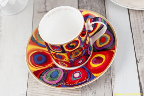 CARM. KPL 2 FILIŻANEK MOCCA KANDINSKY 046-0101
