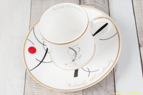 CARM. KPL 2 FILIŻANEK MOCCA KANDINSKY 046-0102