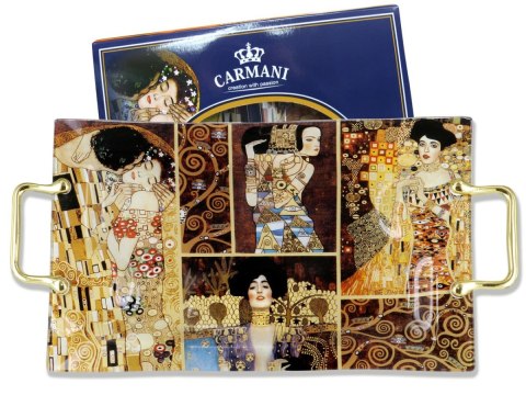 CARMANI TALERZ DEKORACYJNY KLIMT 198-8021