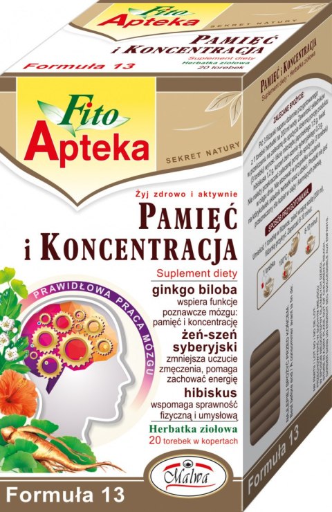 MALWA FORMUŁA 13 PAMIĘĆ I KONCENTRACJA