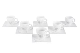 LN KPL 6 FILIŻANEK QUADRO MOSCATO 9065 II GAT.