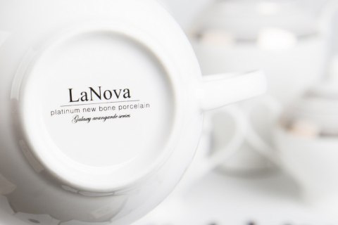 LN KPL 6 FILIŻANEK QUADRO MOSCATO 9065 II GAT.