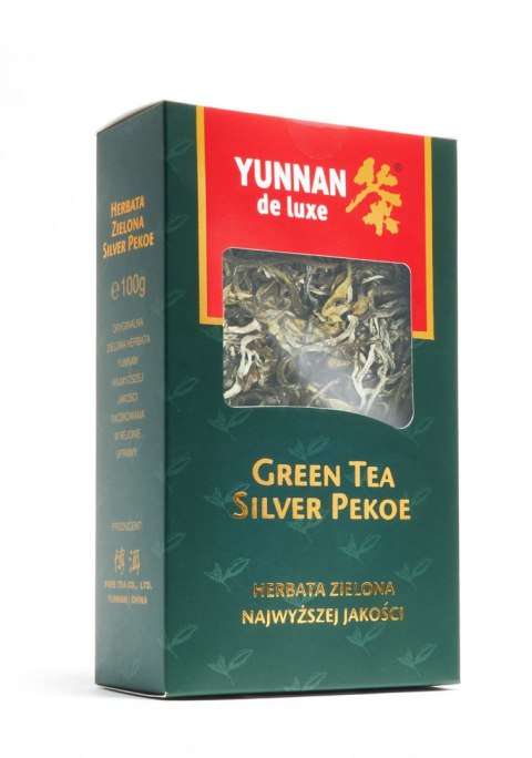YUNNAN HERB. GREEN TEA SILVER PEKOE LG-101 100G