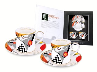 CARM. KPL 2 FILIŻANEK MOCCA KANDINSKY 046-0108