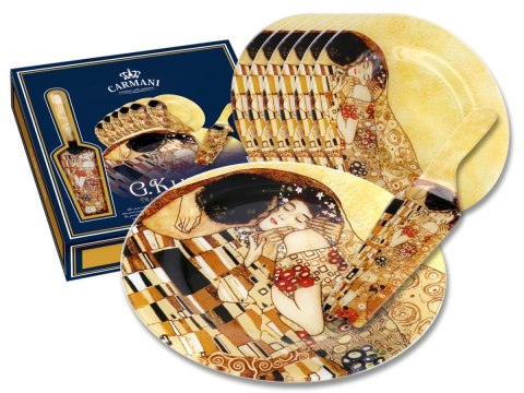 CARM. 198-7100 ZESTAW TALERZY DO CIASTA KLIMT