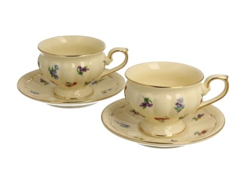 DUO KPL 2 FILIŻANKI ZE SPOD. ESPRESSO ENGLAND 5010