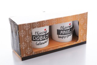 BG. KPL 2 KUBKÓW ZGRANY DUET OBIECUJĘ DOBRZE 0173