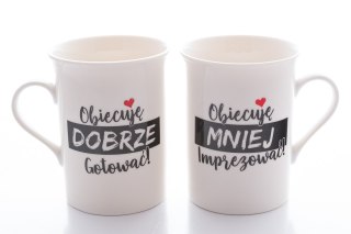 BG. KPL 2 KUBKÓW ZGRANY DUET OBIECUJĘ DOBRZE 0173