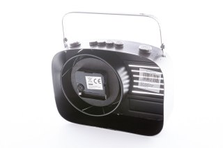 H. 1018098 ZEGAR RADIO CZARNY