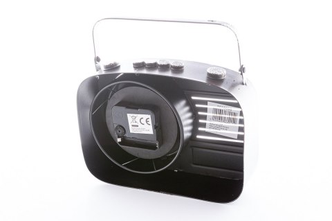 H. 1018098 ZEGAR RADIO CZARNY