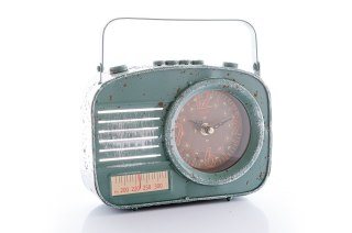 H. 1018098 ZEGAR RADIO ZIELONY