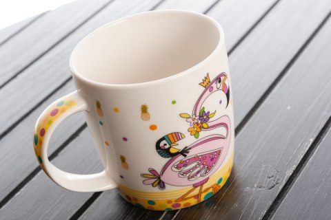 MP 320-3001 KUBEK FLAMING + PUSZKA SKARBONKA