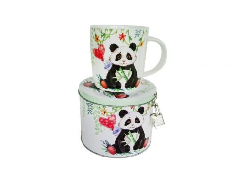 MP 320-3002 KUBEK PANDA + PUSZKA SKARBONKA