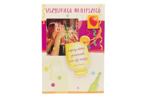 KARNET PASJA PSJ-ZO-1207 POMARAŃCZ