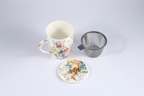 MP 115-5104 KUBEK Z ZAPARZACZEM BONE CHINA