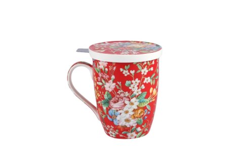 MP 115-5204 KUBEK Z ZAPARZACZEM BONE CHINA