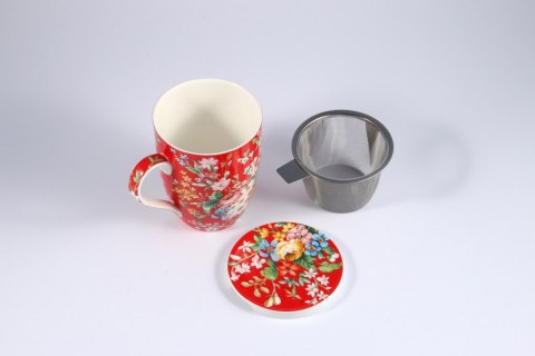 MP 115-5204 KUBEK Z ZAPARZACZEM BONE CHINA