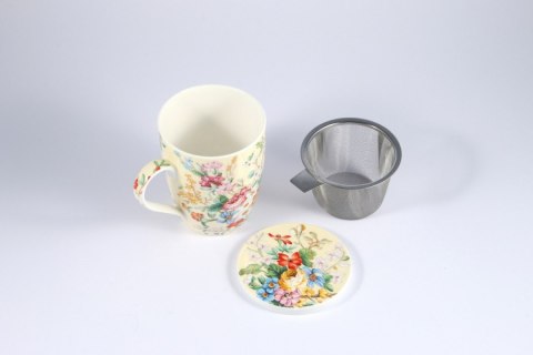 MP 115-5304 KUBEK Z ZAPARZACZEM BONE CHINA