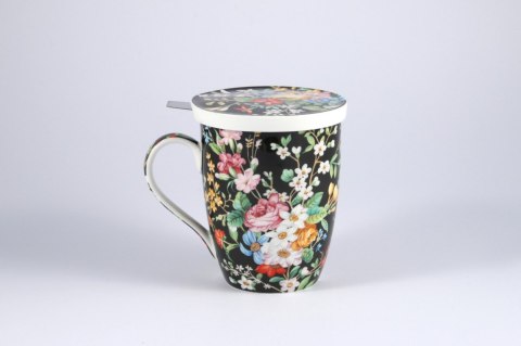 MP 115-5504 KUBEK Z ZAPARZACZEM BONE CHINA