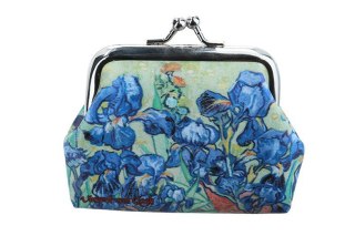 CARM. 021-3705 PORTFELIK MAŁY VAN GOGH IRYSY