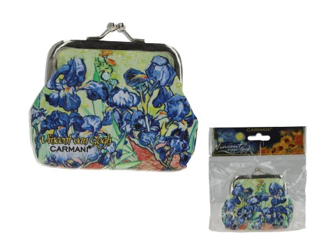 CARM. 021-3705 PORTFELIK MAŁY VAN GOGH IRYSY
