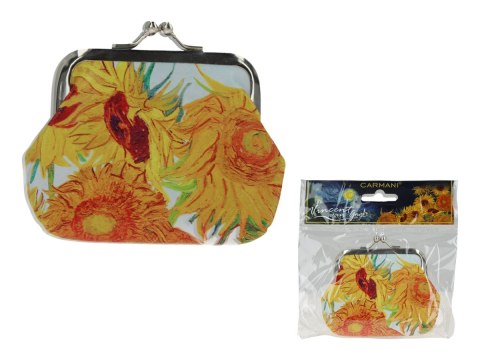 CARM. 021-3706 PORTFELIK MAŁY VAN GOGH SŁONECZNIKI