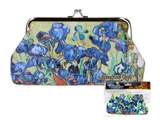 CARM. 021-4705 PORTFELIK DUŻY VAN GOGH IRYSY