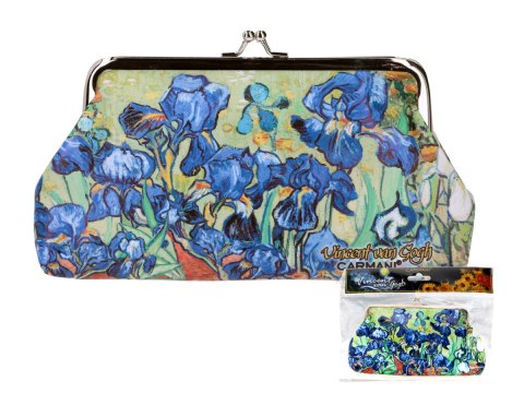 CARM. 021-4705 PORTFELIK DUŻY VAN GOGH IRYSY